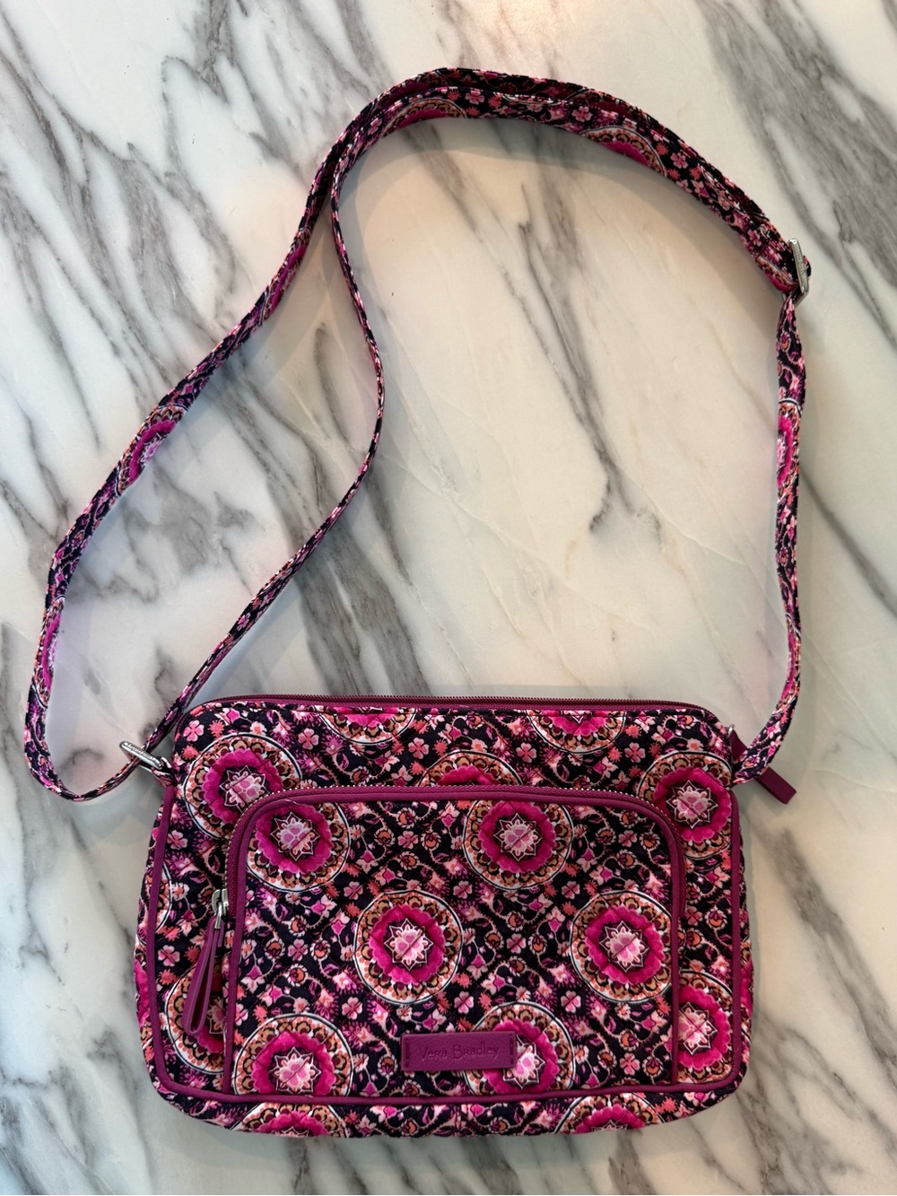 Vera Bradley Crossbody Floral Pink